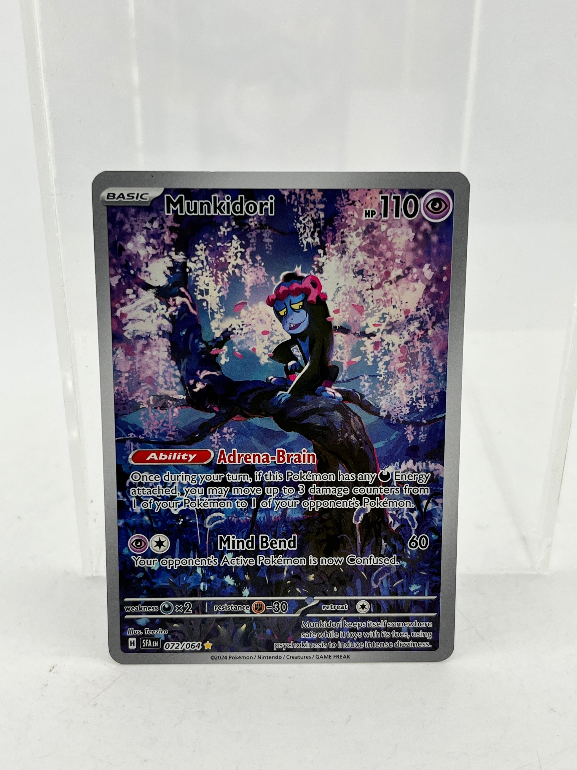 Munkidori 072/064 - Holofoil SV Shrouded Fable - Illustration Rare FRENLY BRICKS - Open 7 Days