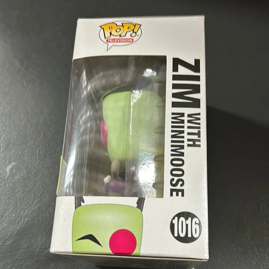 Pop Vinyl Tv 1016 Invader Zim 1016 Zim With Minimoose FRENLY BRICKS - Open 7 Days