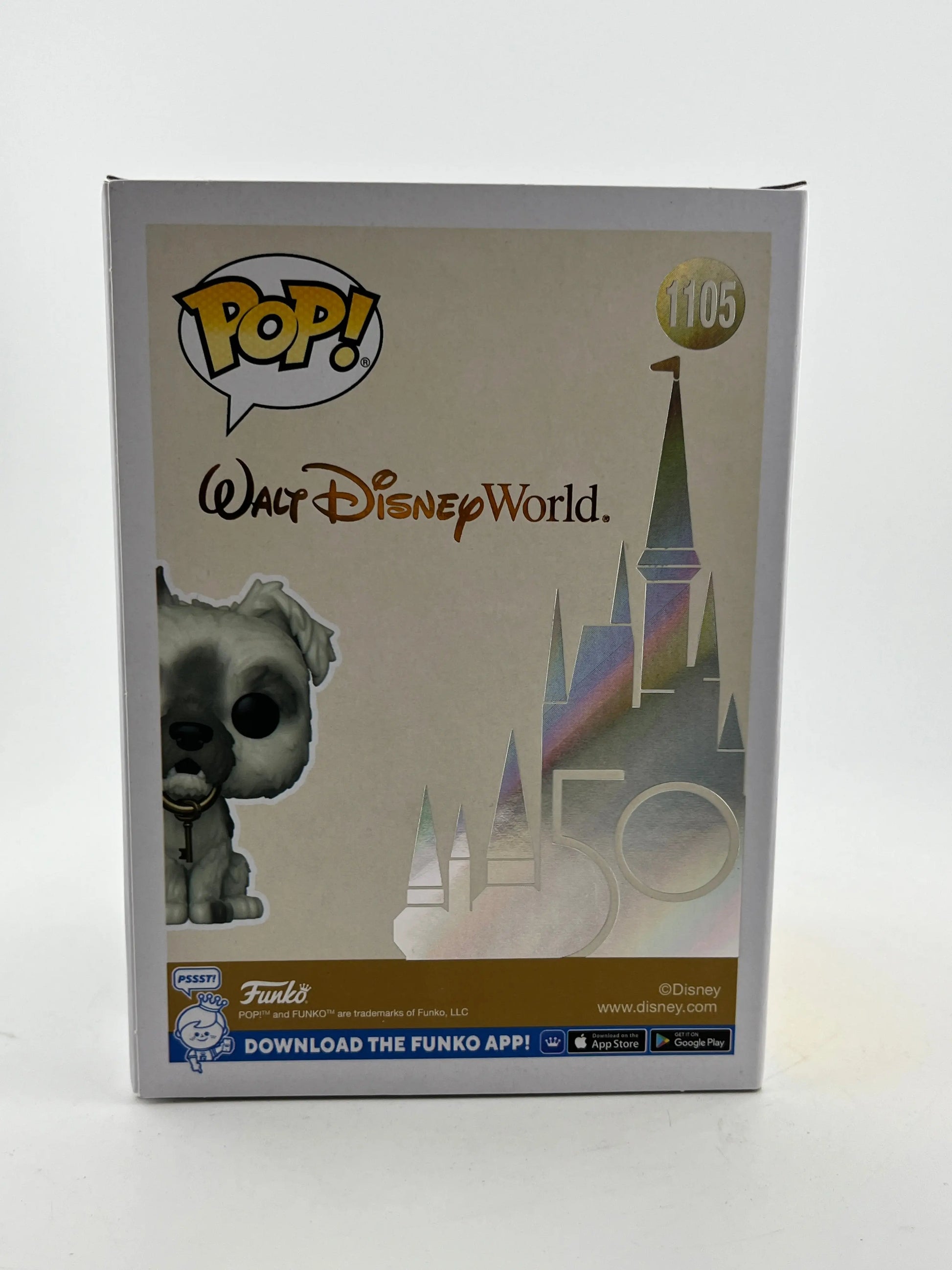 Funko POP! Disney 50th Anniversary - Pirates Of The Caribbean Dog #1105 - Flocked Special Edition FRENLY BRICKS - Open 7 Days
