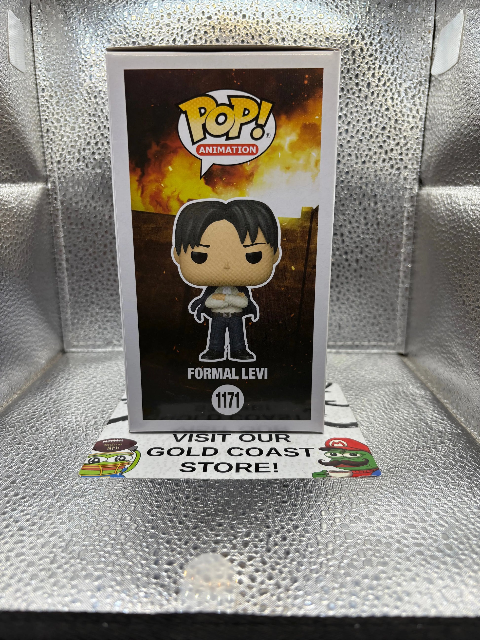 Funko POP - Animation - ATTACK ON TITAN - FORMAL LIVI #1171 FRENLY BRICKS - Open 7 Days