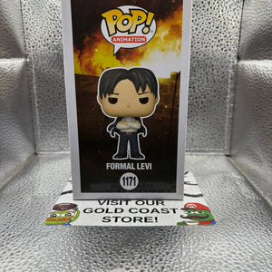 Funko POP - Animation - ATTACK ON TITAN - FORMAL LIVI #1171 FRENLY BRICKS - Open 7 Days