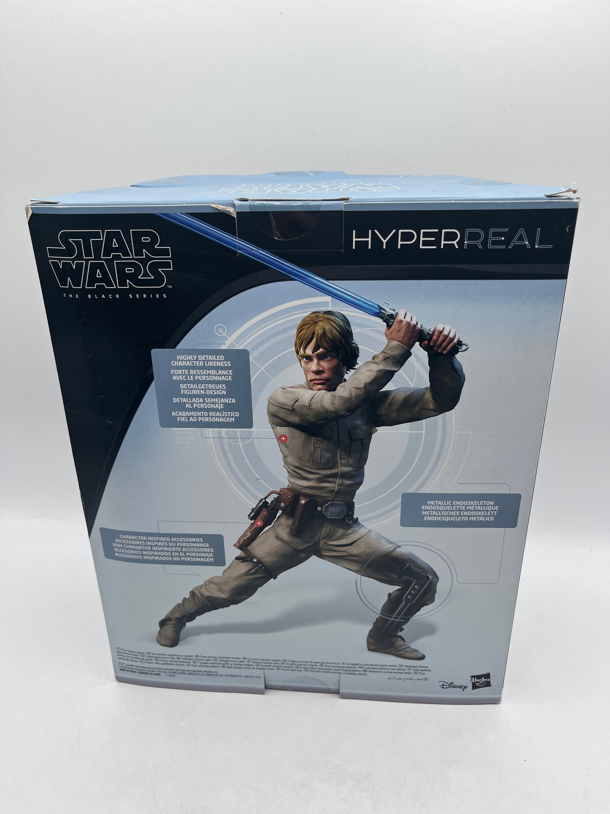 STAR WARS  Hyperreal The Empire Strikes Back Luke Skywalker Action Figure FRENLY BRICKS - Open 7 Days