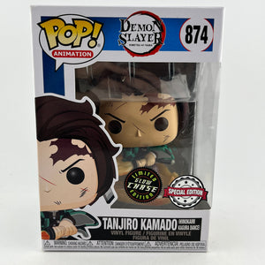 Funko POP! Animation Demon Slayer - Tanjiro Kamado #874 - Glow Chase FRENLY BRICKS - Open 7 Days
