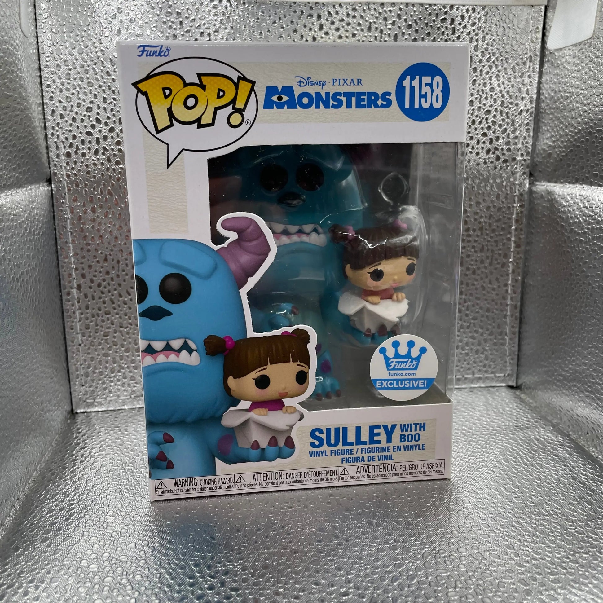 Sulley with Boo - Pop Vinyl - 1158 - Monsters Inc - Disney - Pixar - Funko Shop FRENLY BRICKS - Open 7 Days