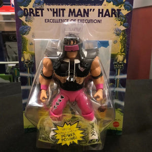 Masters of the WWE Universe Bret “Hit Man” Hart New Action Figure FRENLY BRICKS - Open 7 Days