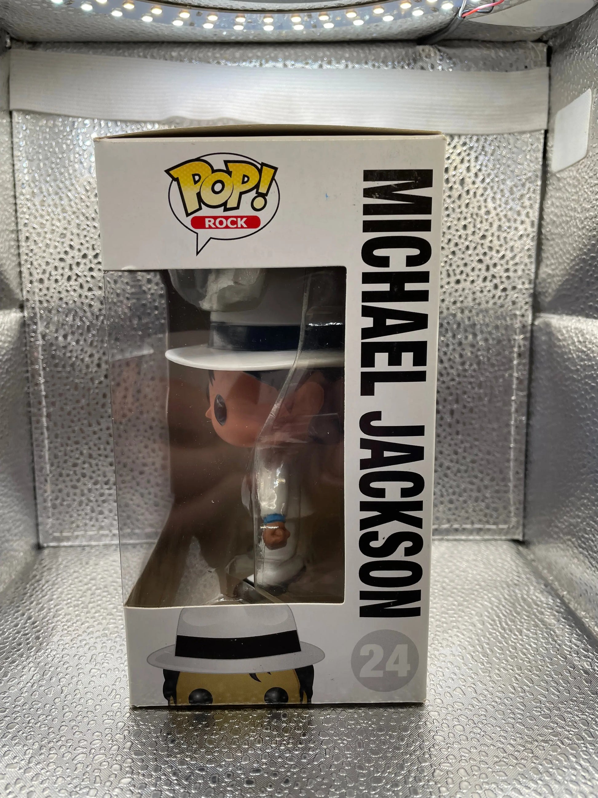 Michael Jackson Smooth Criminal Funko Pop Figure 24 Good Condition + Free Protector FRENLY BRICKS - Open 7 Days