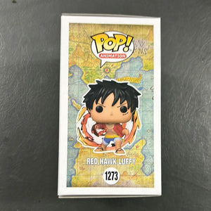 Pop Vinyl One Piece #1273 Red Hawk Luffy FRENLY BRICKS - Open 7 Days