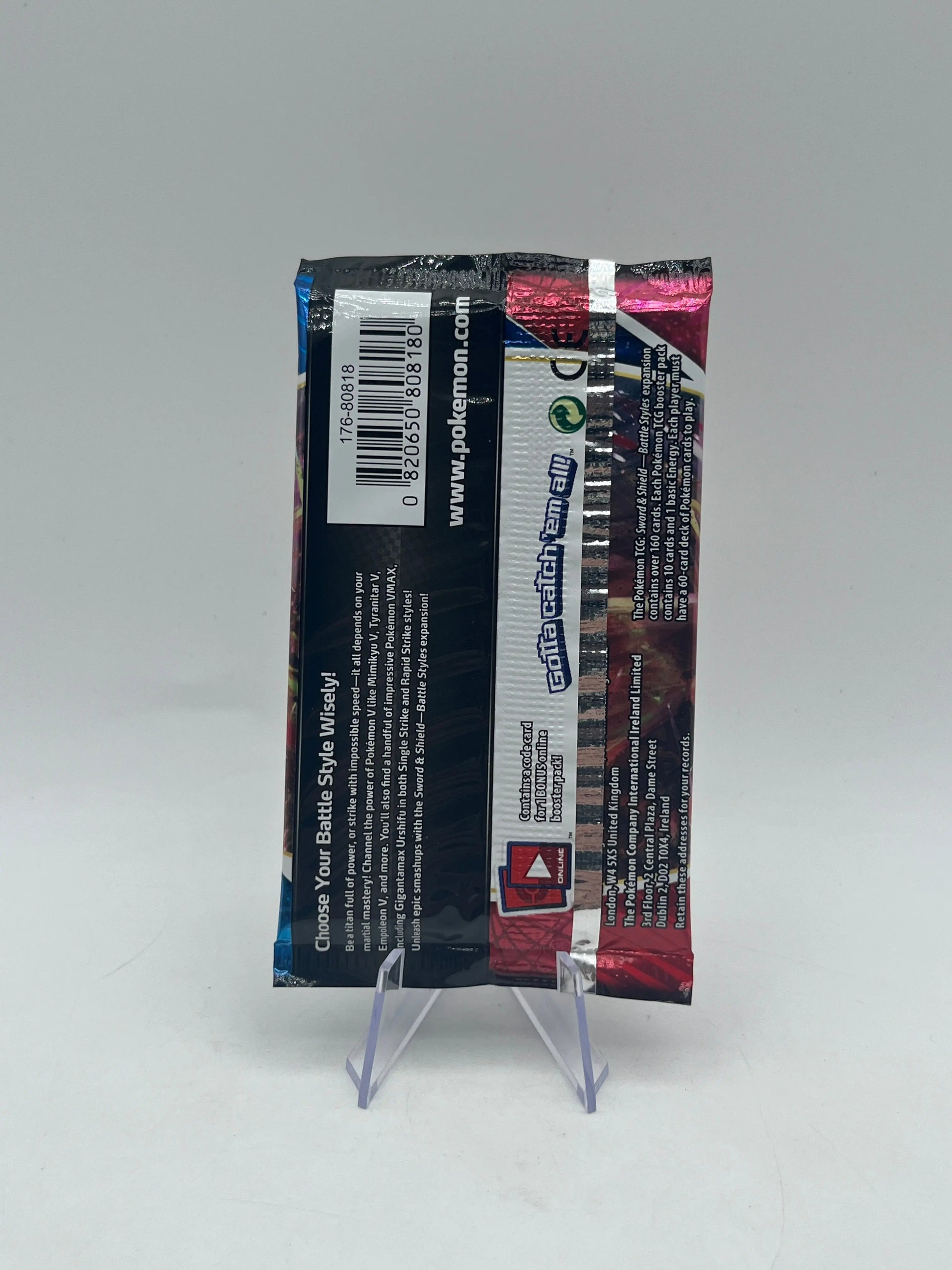 Sword & Shield Battle Styles Complete 4 Pack Art Set - Sealed FRENLY BRICKS - Open 7 Days