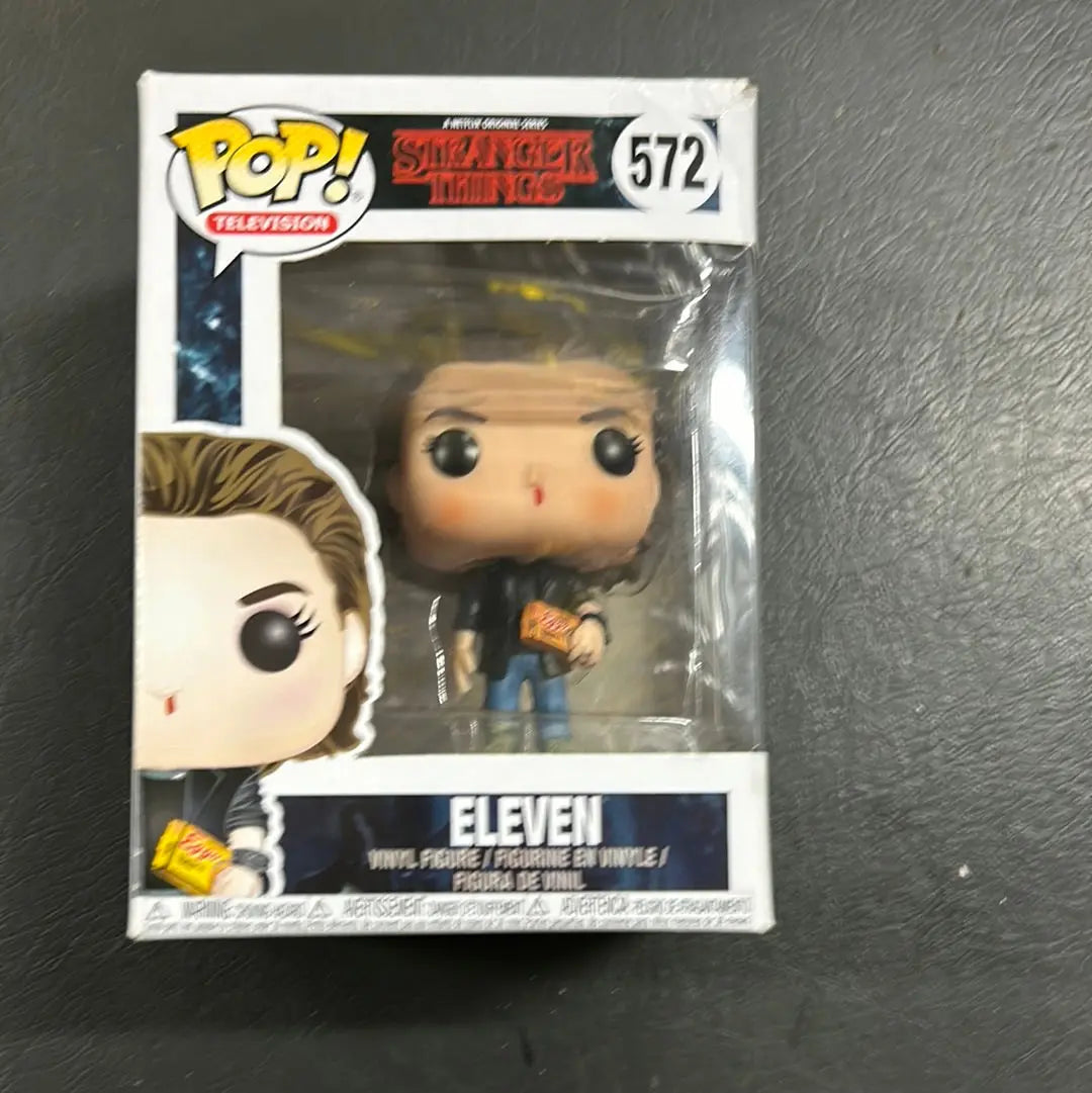 Funko Pop! Vinyl Stranger Things #572 Eleven FRENLY BRICKS - Open 7 Days