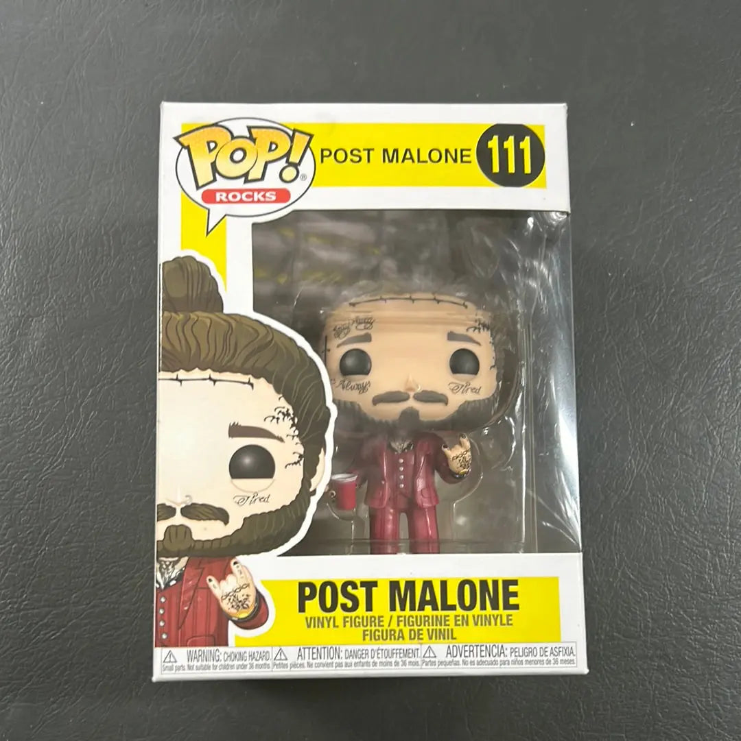 Pop Vinyl Post Malone #111 FRENLY BRICKS - Open 7 Days