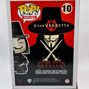 Funko POP! Movies V For Vendetta - V For Vendetta #10 - Vinyl Collectable FRENLY BRICKS - Open 7 Days