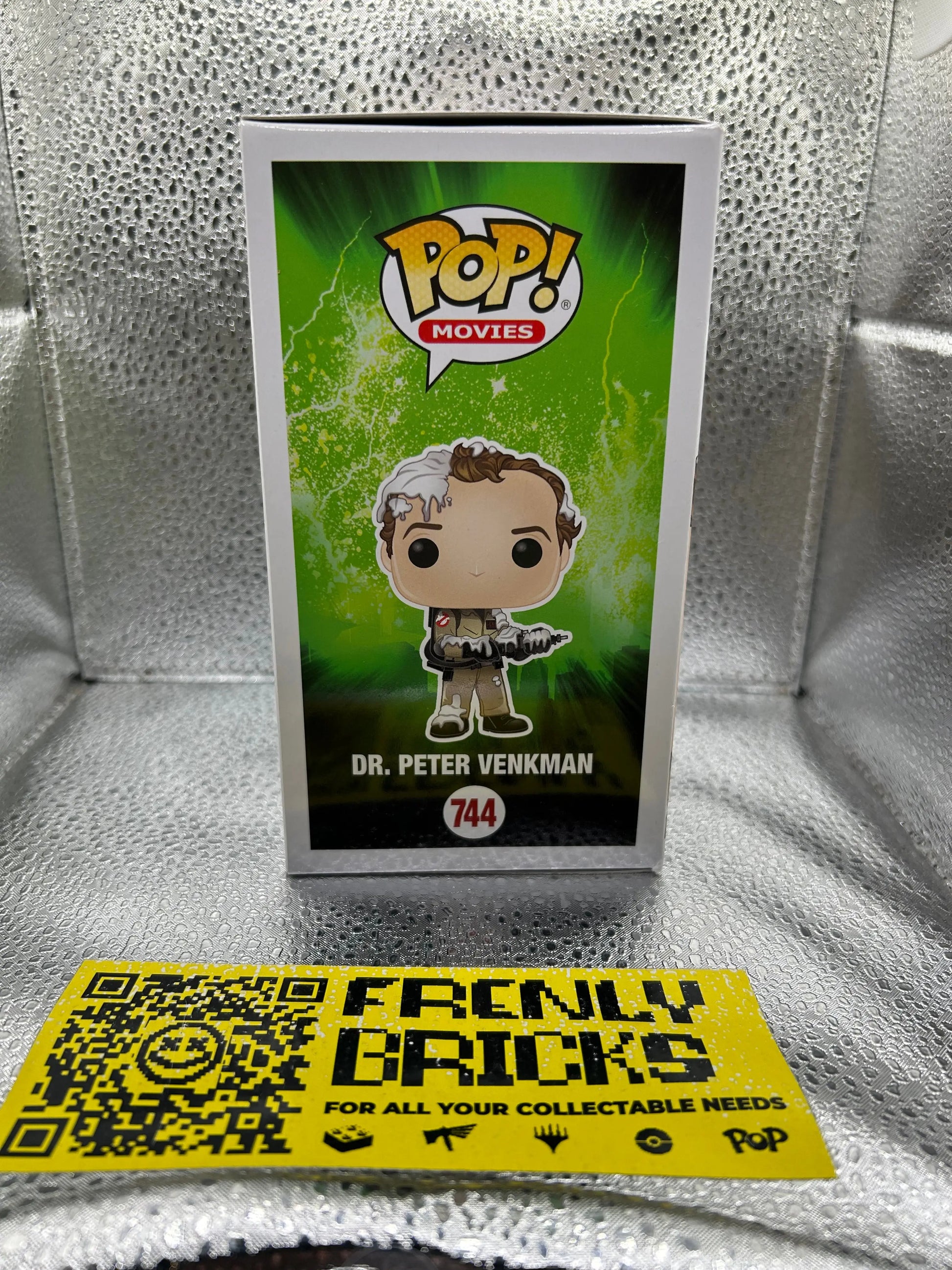 Pop Vinyl  Movies #744 Dr.Peter Venkman FRENLY BRICKS - Open 7 Days