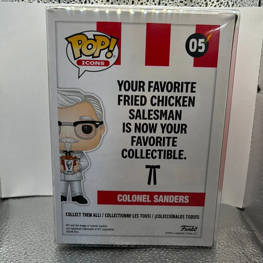 COLONEL SANDERS - KFC #05 Funko POP! Icons Vinyl Figure - FRENLY BRICKS - Open 7 Days