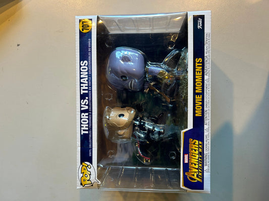 Pop Vinyl #707 Movie Moments Thor Vs.Thanos FRENLY BRICKS - Open 7 Days