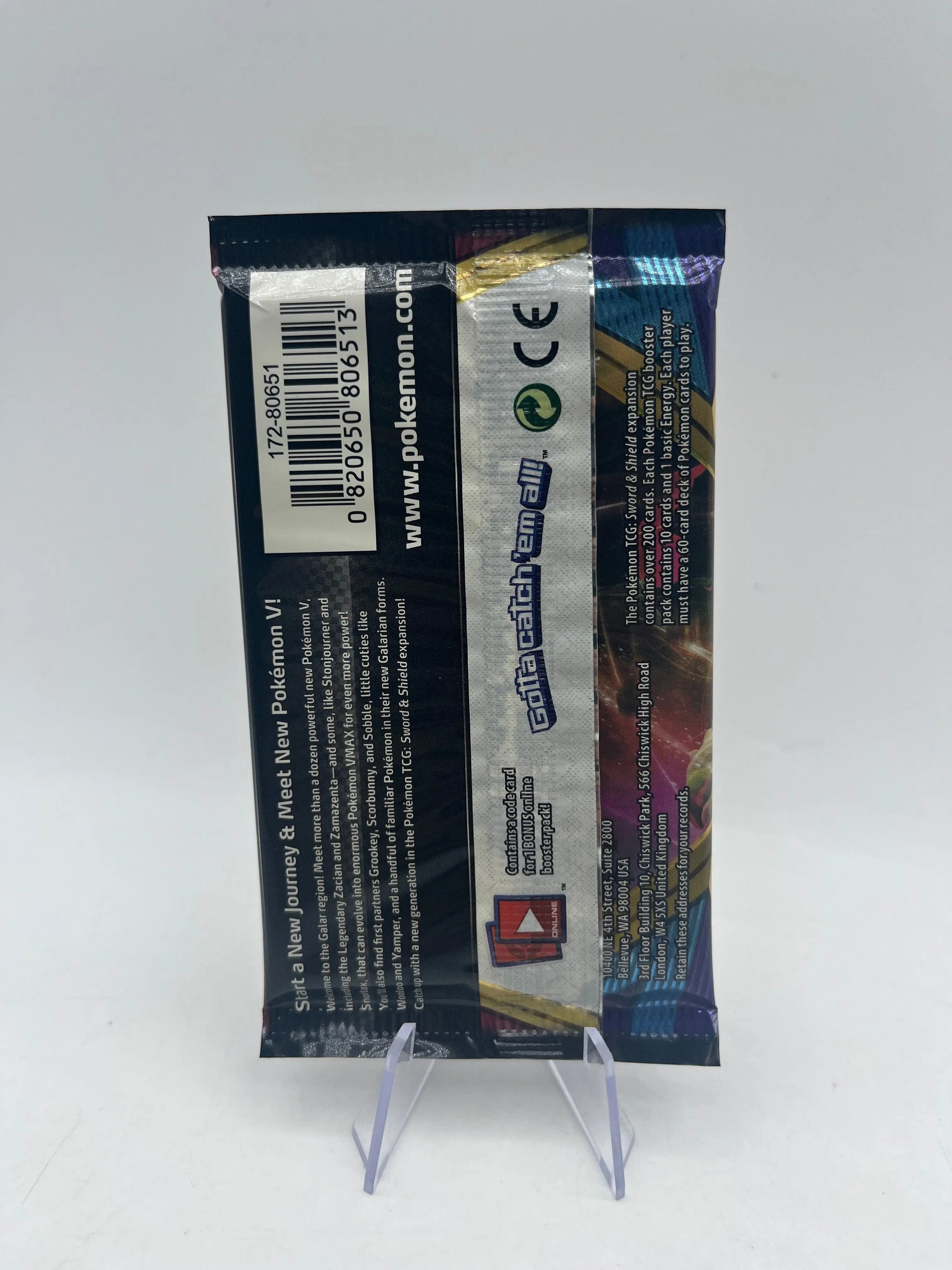 4x Pokemon Sword & Shield Booster Packs Full Art Set FRENLY BRICKS - Open 7 Days
