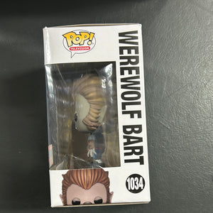 The Simpsons Werewolf Bart NYCC 2020 #1034 Funko POP FRENLY BRICKS - Open 7 Days