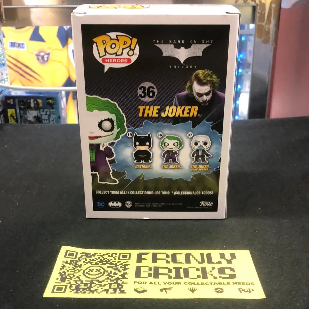 Funko Batman Dark Knight the Joker - Pop! Heroes #36 - The Dark Knight Trilogy FRENLY BRICKS - Open 7 Days