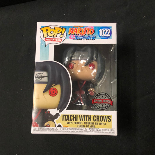 Naruto: Shippuden - Itachi with Crows Pop! Vinyl Figure  #1022 FRENLY BRICKS - Open 7 Days