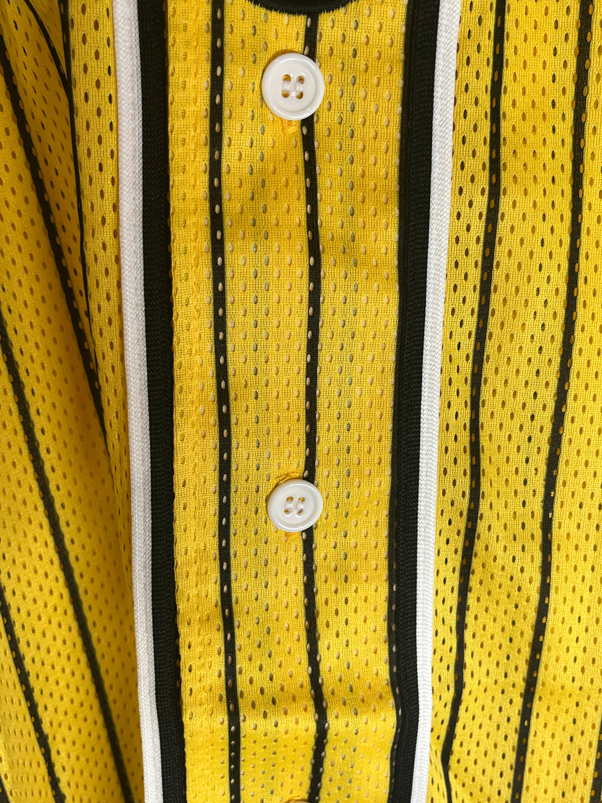 Nippon Baseball Hanshin Tigers Yellow/Black Blank Jersey Large