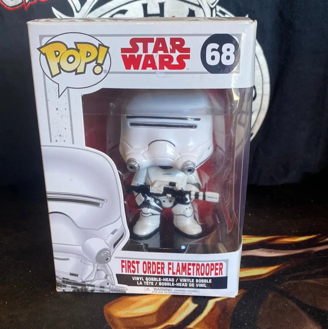 Funko POP! First order flametrooper #68 Star Wars - FRENLY BRICKS - Open 7 Days