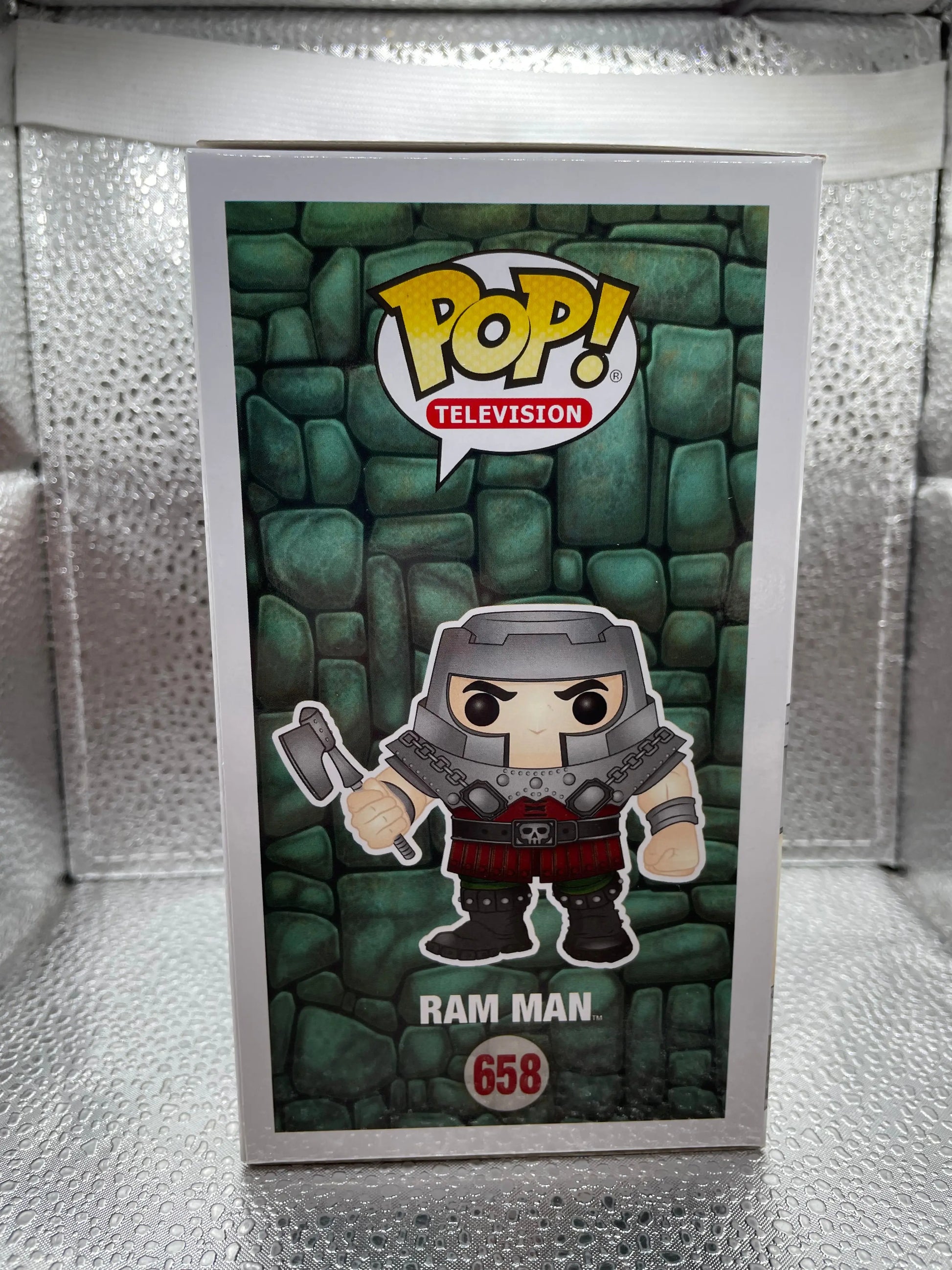 Ram Man Funko Pop Vinyl #658 Masters of the Universe Pop 2018 Summer Convention FRENLY BRICKS - Open 7 Days