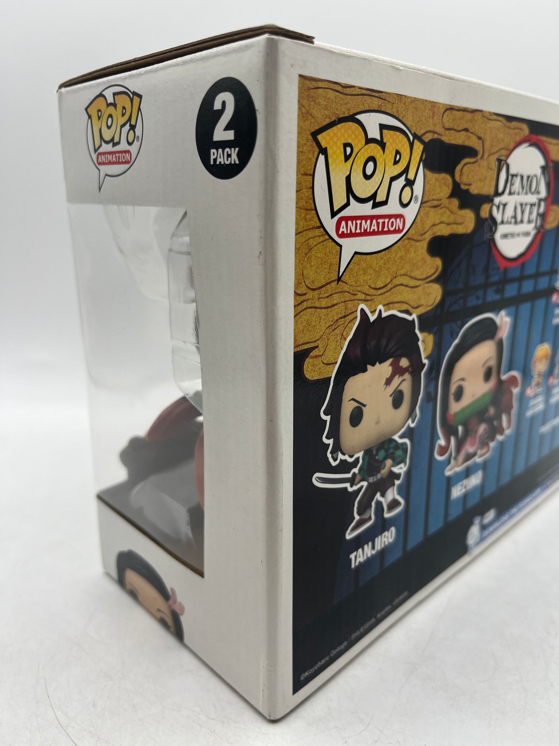 Funko Pop! Vinyl: Demon Slayer: Kimetsu No Yaiba - Tanjiro And Nezuko 2 Pack image 5