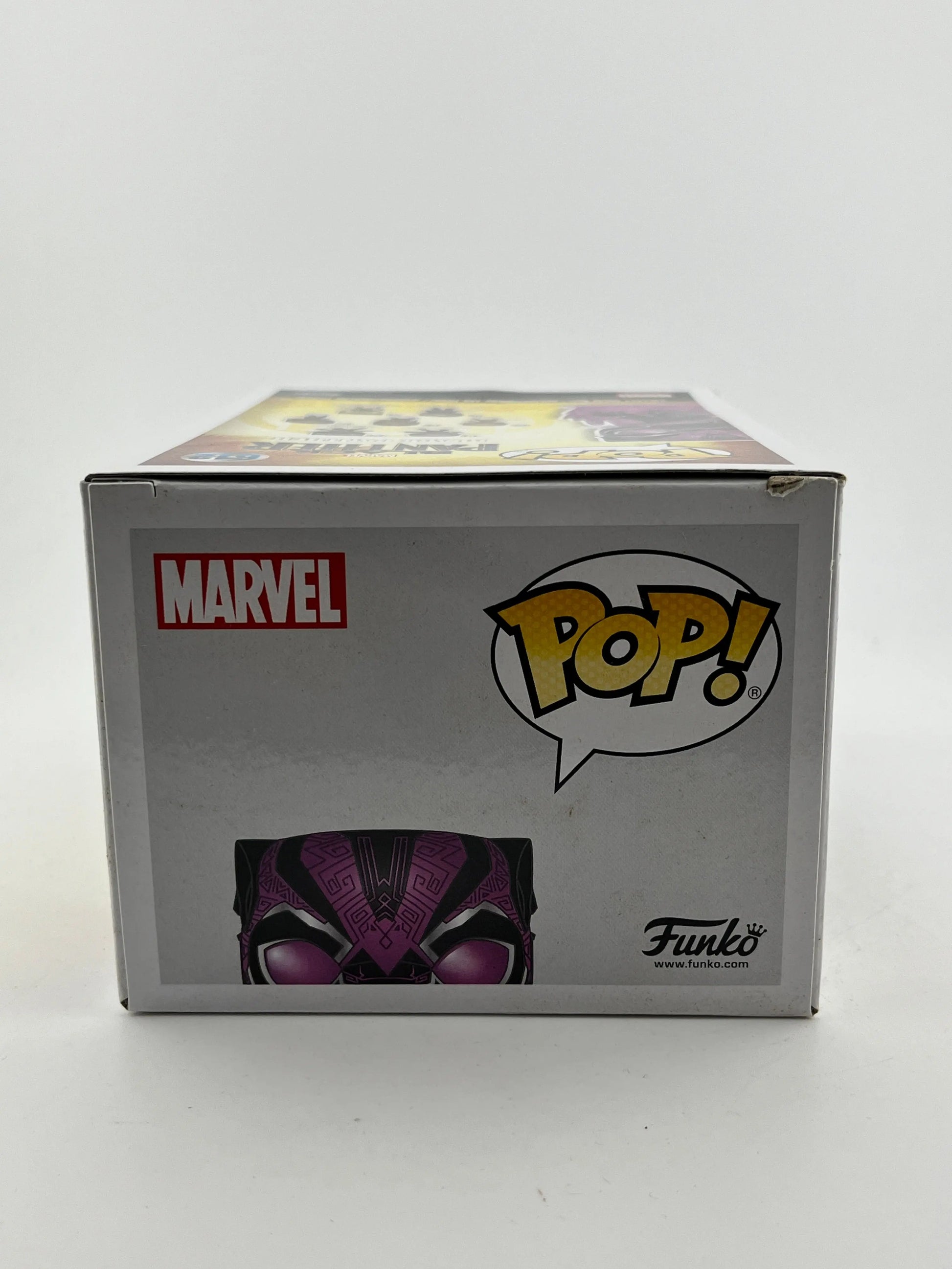 Funko POP! Marvel Black Panther - #612 Black Panther - Exclusive Glow FRENLY BRICKS - Open 7 Days