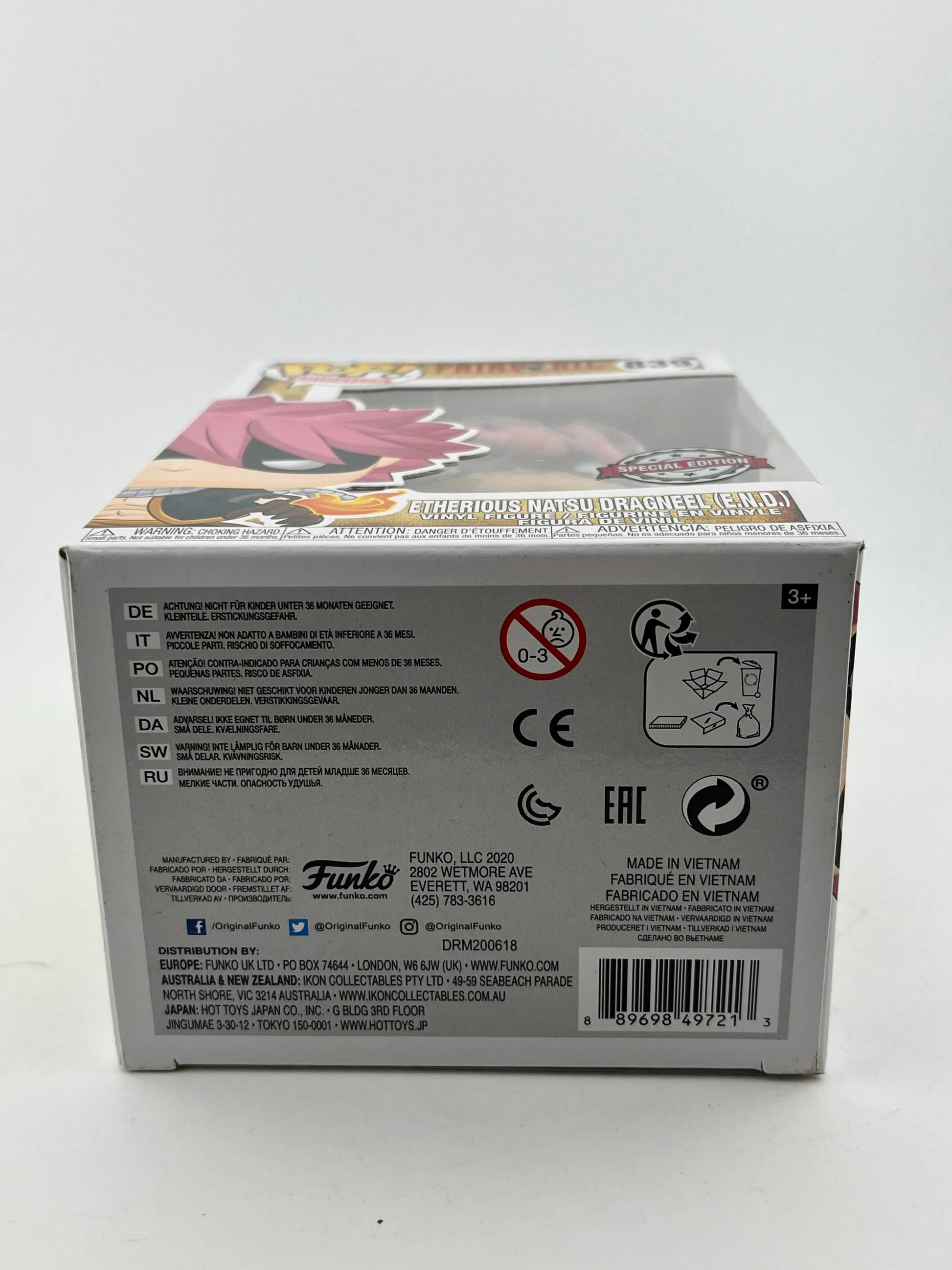 Funko POP! Animation Fairy Tail - Etherious Natsu Dragneel (E.N.D.) #839 - Vinyl Collectable FRENLY BRICKS - Open 7 Days