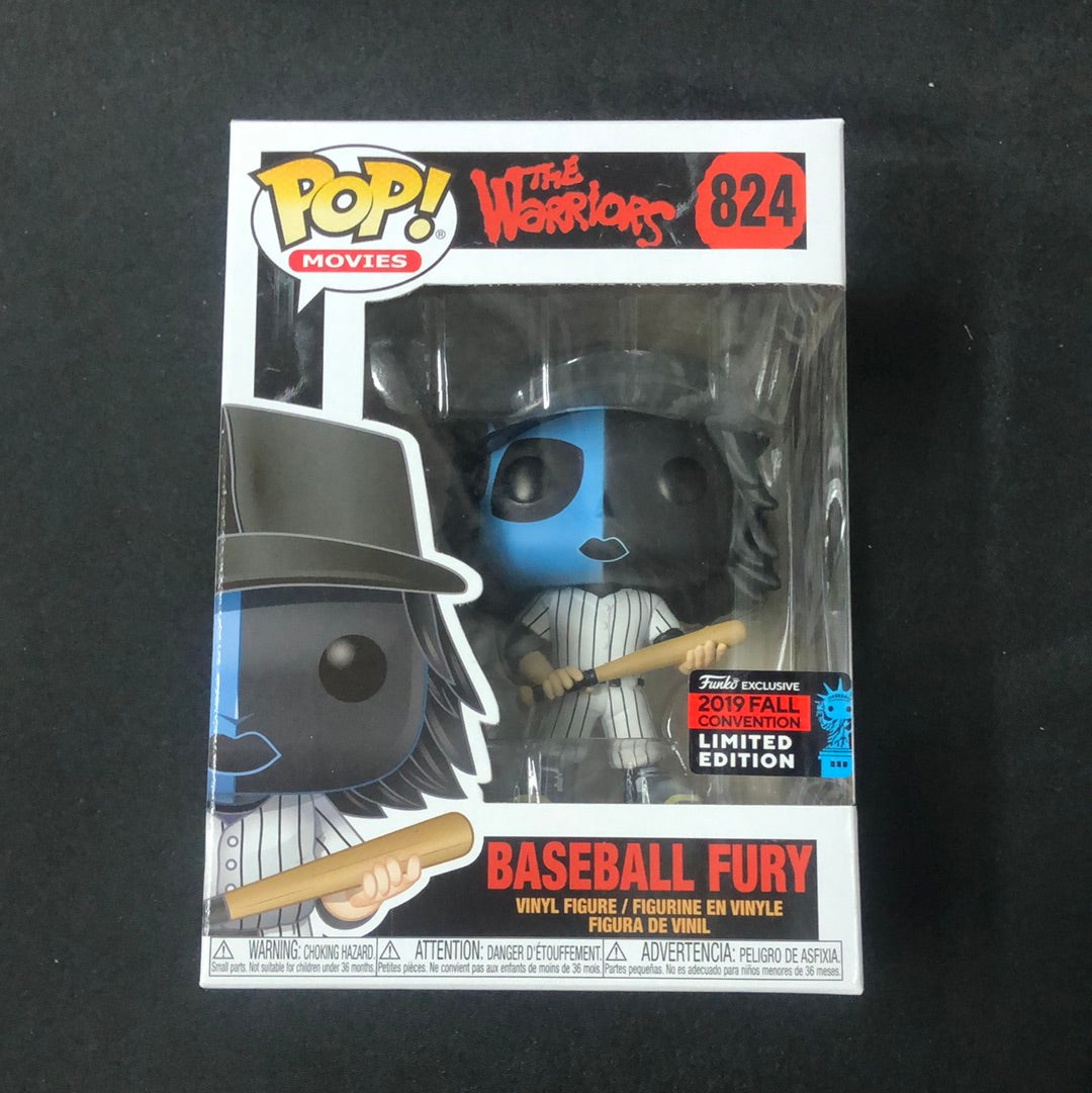 The Warriors 1979 Baseball Fury Blue POP! Movies #824 Vinyl Figure Funko 2019 Fall Convention Exclusive FRENLY BRICKS - Open 7 Days