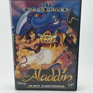 Disney's Aladdin for Sega Mega Drive - Complete - Untested FRENLY BRICKS - Open 7 Days