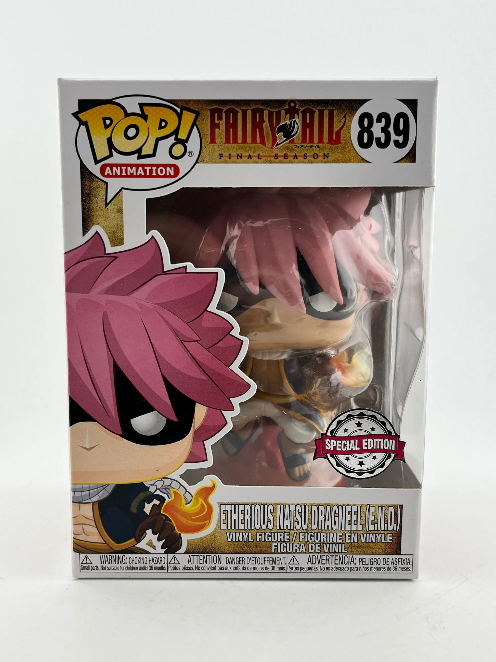 Funko POP! Animation Fairy Tail - Etherious Natsu Dragneel (E.N.D.) #839 - Vinyl Collectable FRENLY BRICKS - Open 7 Days