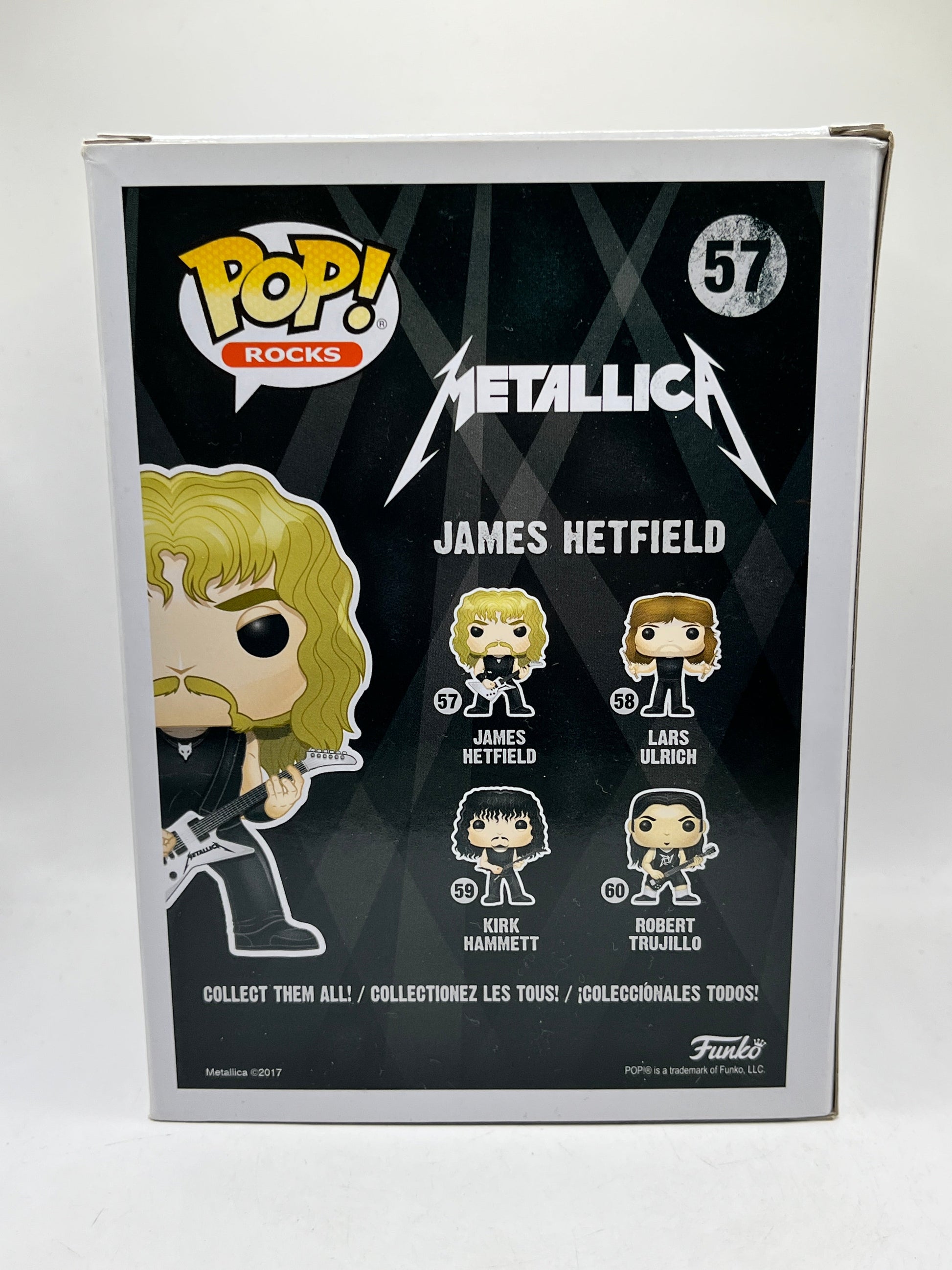 Funko POP! Rocks - Metallica - James Hetfield #57 - Vinyl Collectable FRENLY BRICKS - Open 7 Days