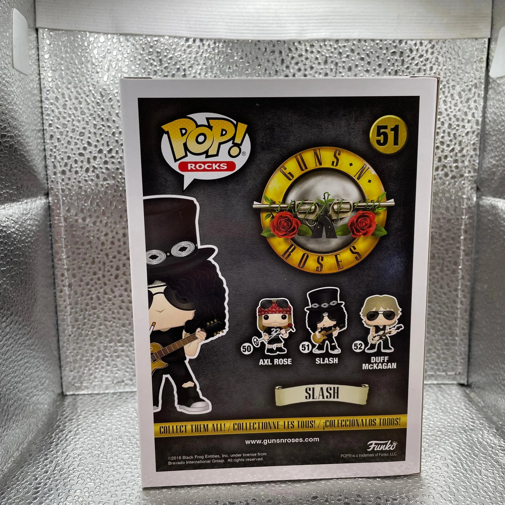 Funko Pop! Rocks Guns N Roses Slash #51 Vinyl Figure In Box FRENLY BRICKS - Open 7 Days