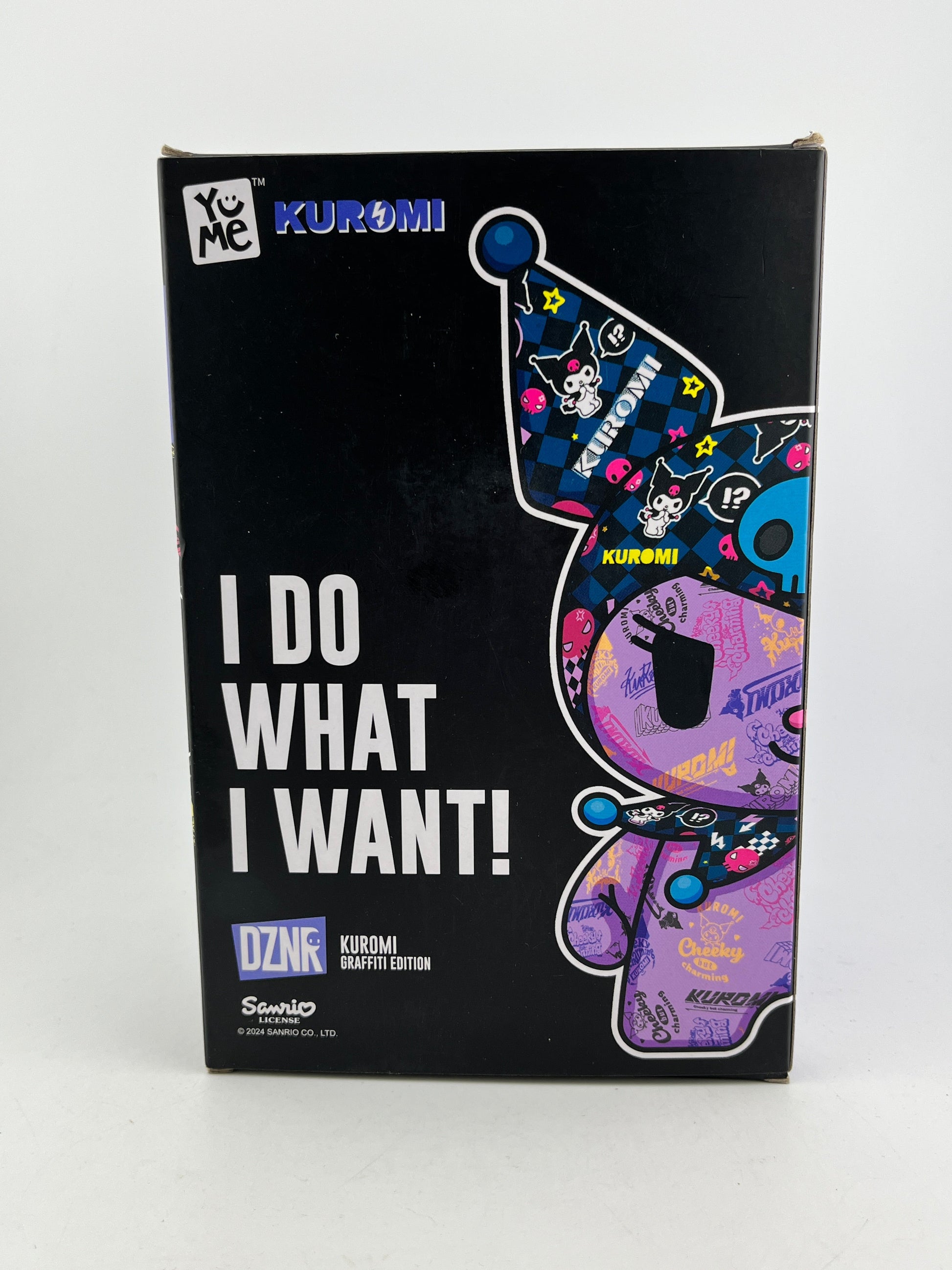 Hello Kitty Kuromi Graffiti Edition Plush - 50th Anniversary Exclusive Sanrio FRENLY BRICKS - Open 7 Days