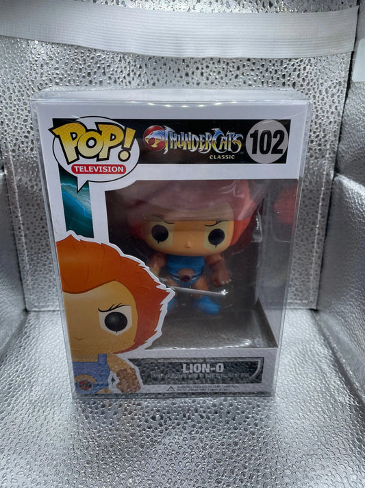 Funko Pop! Vinyl: Thundercats - Lion-O #102 With Hard-Stack Protector Vaulted FRENLY BRICKS - Open 7 Days