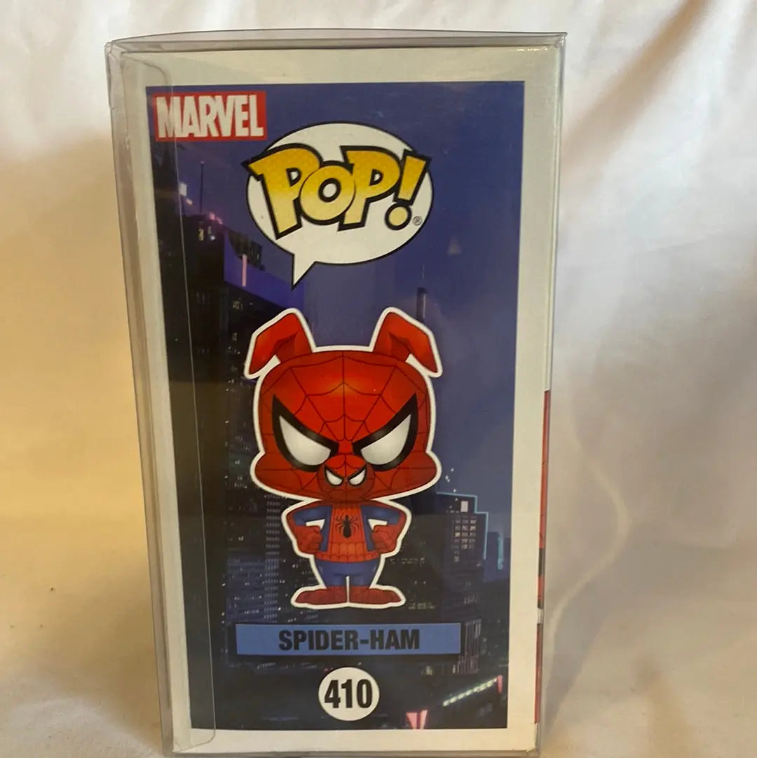 Funko POP! Spider-Ham #410 - FRENLY BRICKS - Open 7 Days