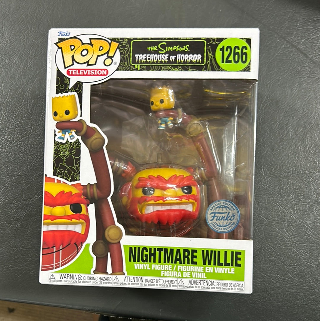 Funko Pop! Vinyl The Simpsons Nightmare Willie #1266 FRENLY BRICKS - Open 7 Days