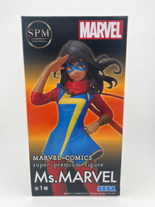 Ms Marvel Super Premium Figure SPM SEGA MARVEL Comics