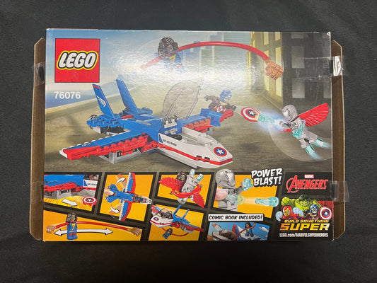 LEGO Marvel - Captain America Jet Pursuit 76076 FRENLY BRICKS - Open 7 Days