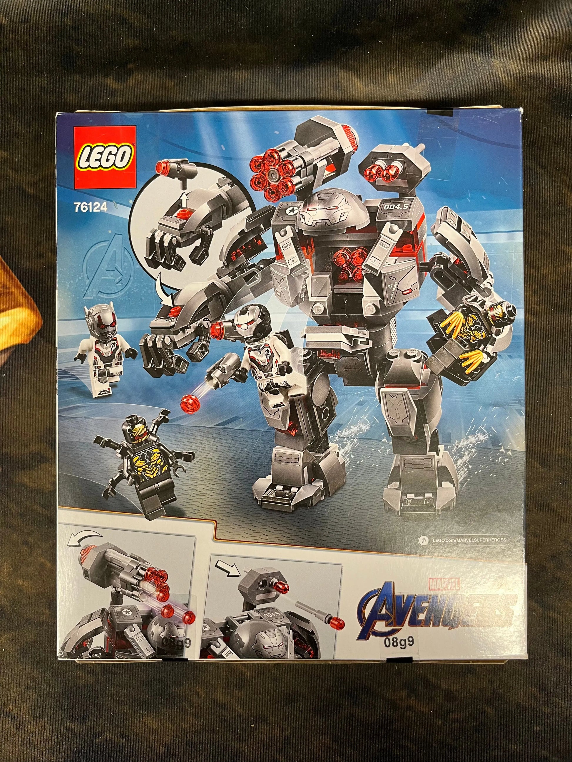 LEGO Marvel Avengers - War Machine Buster 76124 FRENLY BRICKS - Open 7 Days