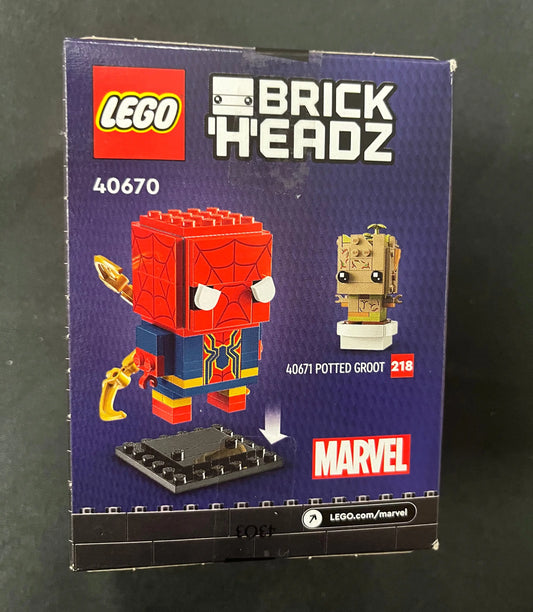 LEGO BrickHeadZ - Iron Spider-Man #217 40670 FRENLY BRICKS - Open 7 Days