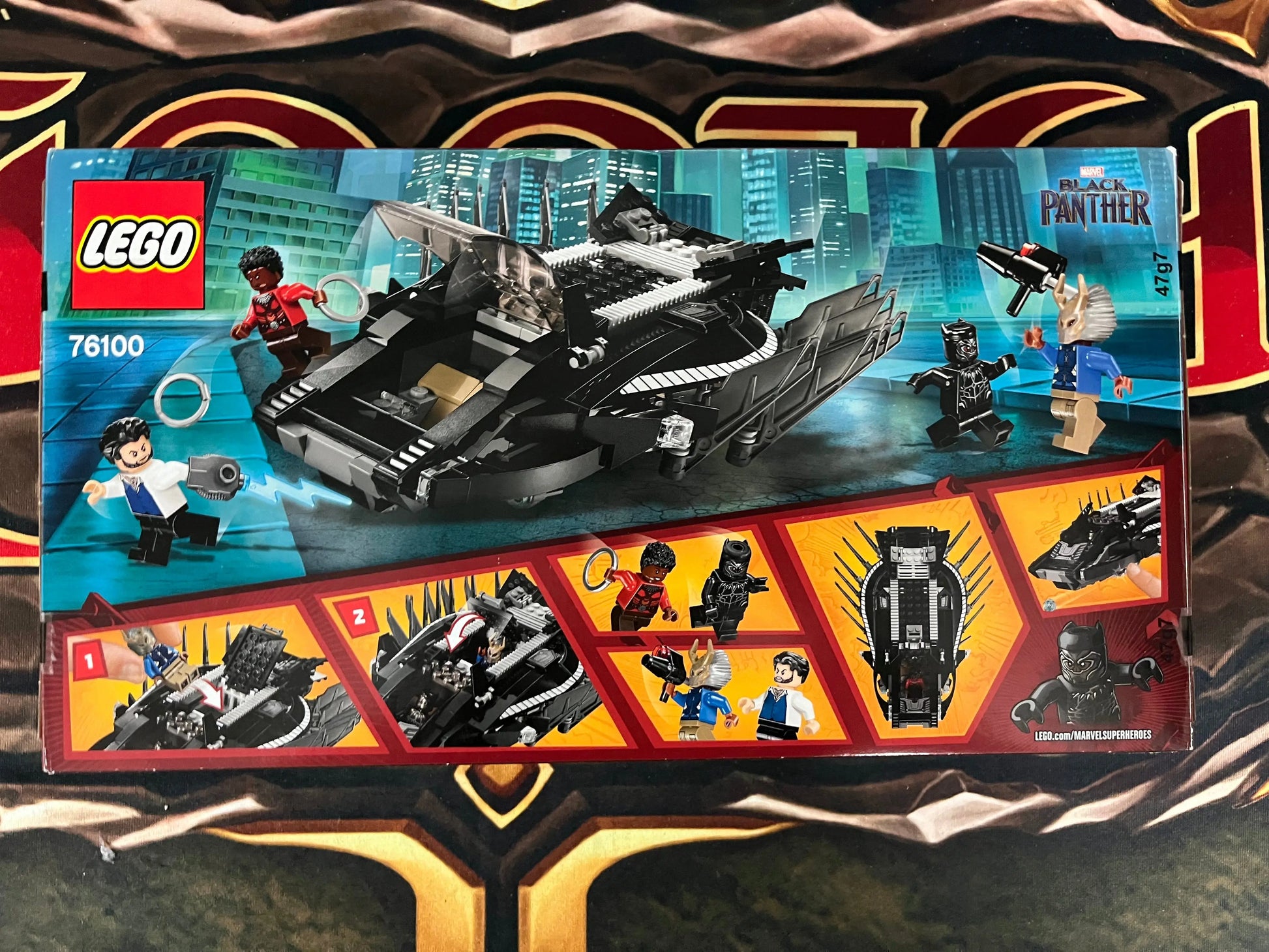 LEGO Marvel - Black Panther - Royal Talon Fighter Attack 76100 FRENLY BRICKS - Open 7 Days