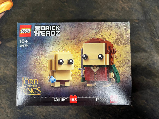 LEGO Brick Headz Gollum #183 Frodo #184 Lord of the Rings Twin Pack 40630 FRENLY BRICKS - Open 7 Days