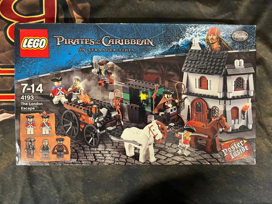 LEGO 4193 Pirates of the Carribean On Stranger Tides: The London Escape FRENLY BRICKS - Open 7 Days