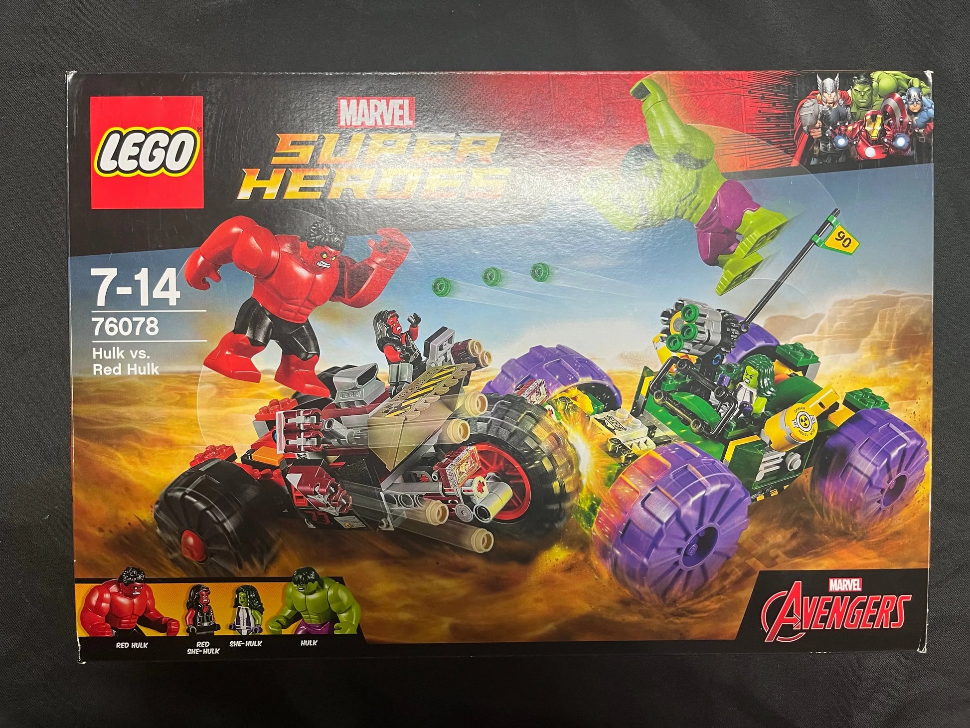 LEGO Marvel - Hulk vs. Red Hulk 76078 FRENLY BRICKS - Open 7 Days