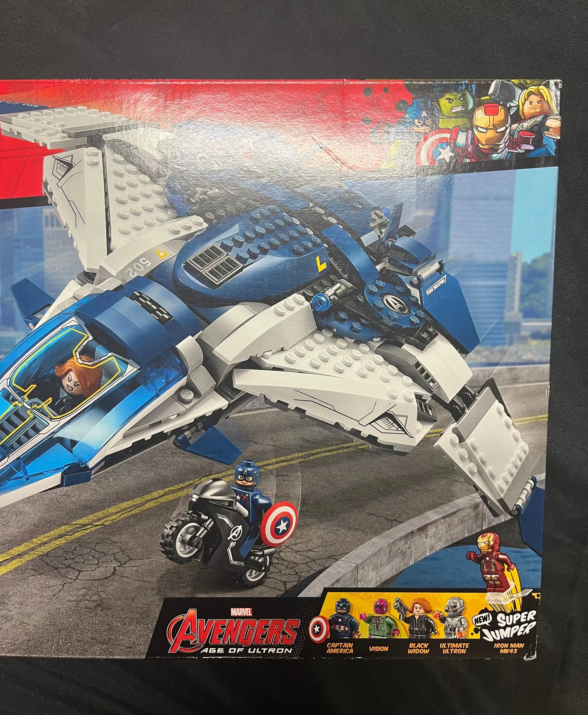 LEGO Marvel The Avengers Quinjet City Chase 76032 FRENLY BRICKS - Open 7 Days