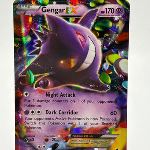 Pokemon TCG XY Phantom Forces - Gengar EX 34/119 Rare NM (1) FRENLY BRICKS - Open 7 Days