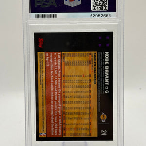 2007 Topps Chrome - Kobe Bryant #24 PSA 9 Mint FRENLY BRICKS - Open 7 Days
