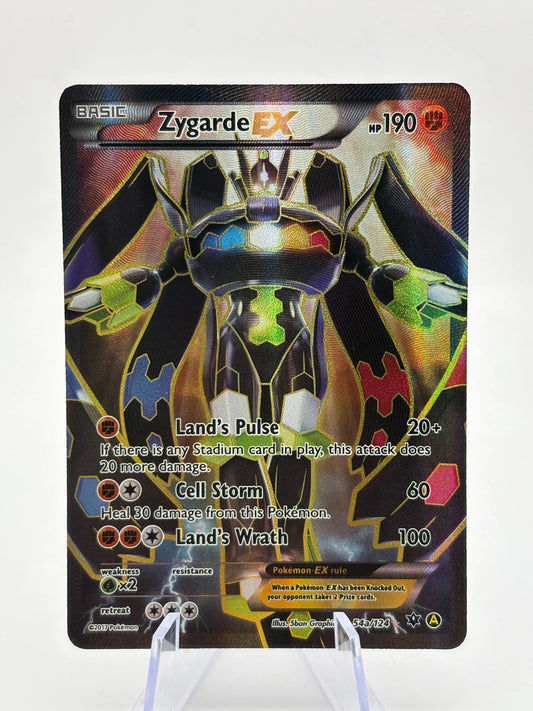 Pokemon TCG XY Fates Collide - Zygarde EX 54a/124 Full Art NM FRENLY BRICKS - Open 7 Days