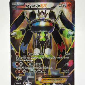 Pokemon TCG XY Fates Collide - Zygarde EX 54a/124 Full Art NM FRENLY BRICKS - Open 7 Days